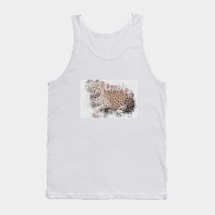 Leopard Panther Wild Animal Safari Africa Jungle Tank Top